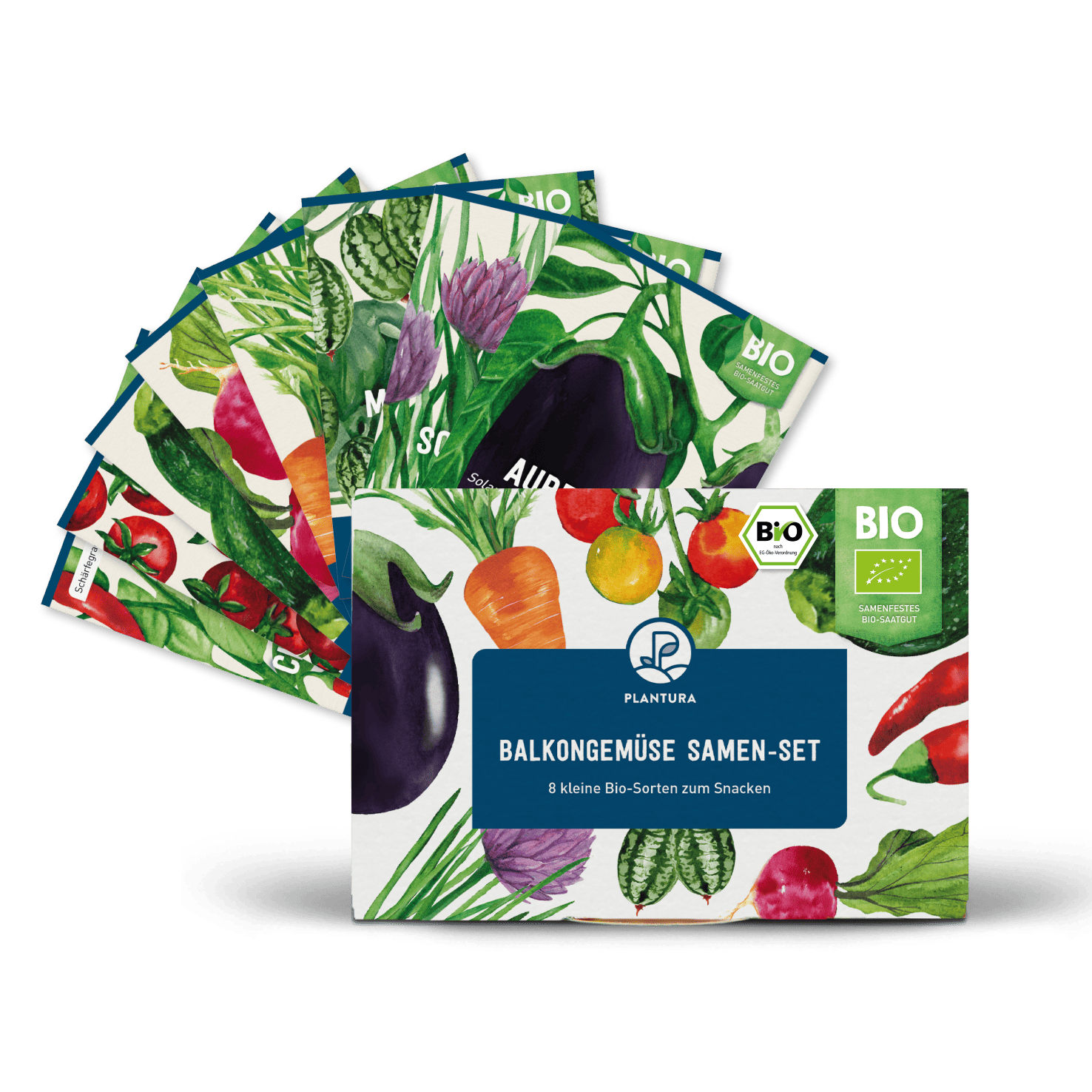 bio saatgut alte sorten österreich Bio-Balkongemüse Samen-Set kaufen