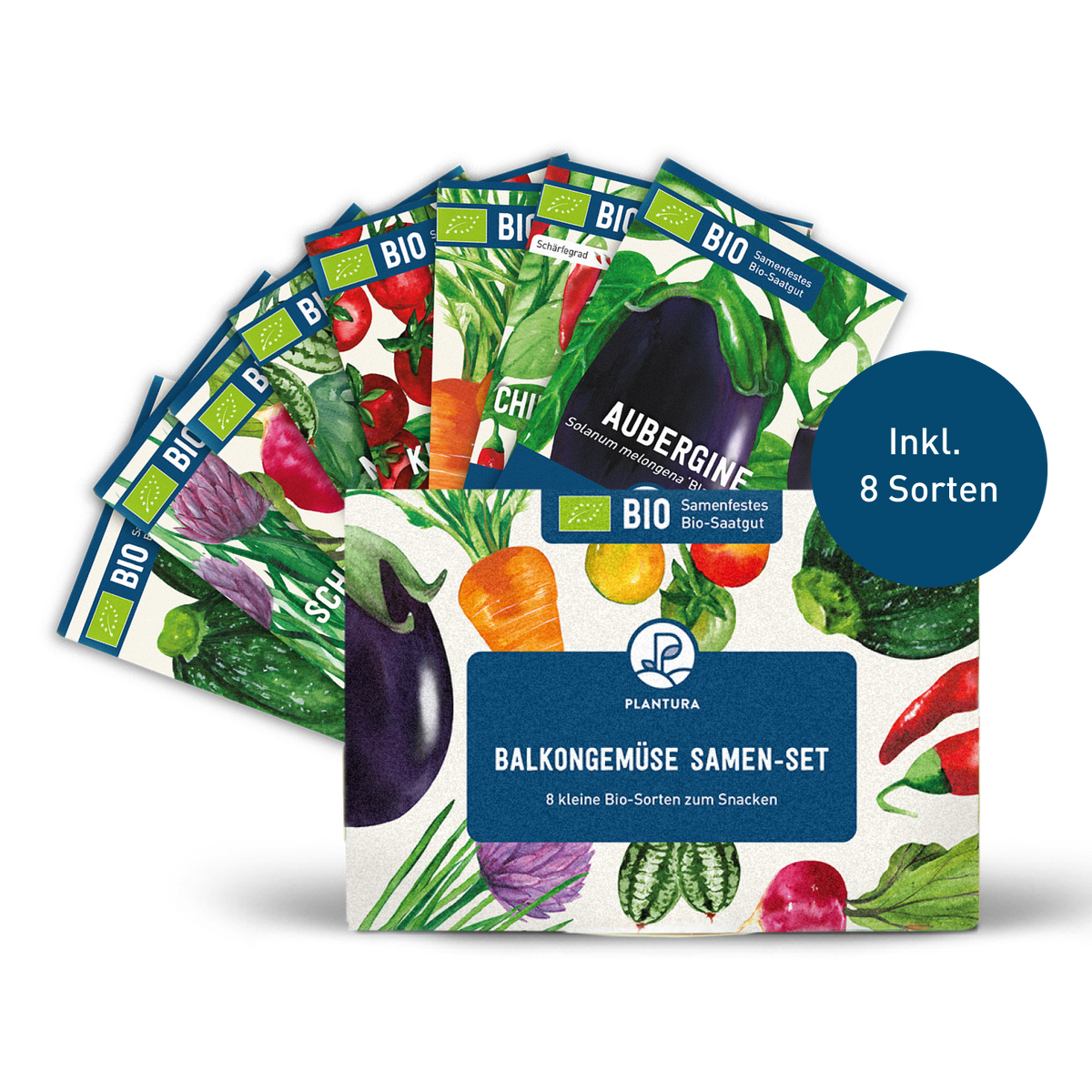 Bio-Balkongemüse Samen-Set