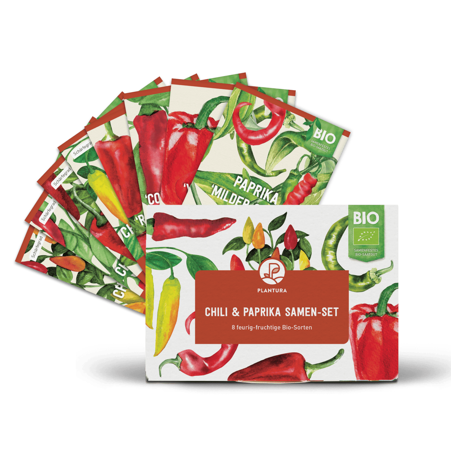 Plantura Bio-Chili & Paprika Samen-Set