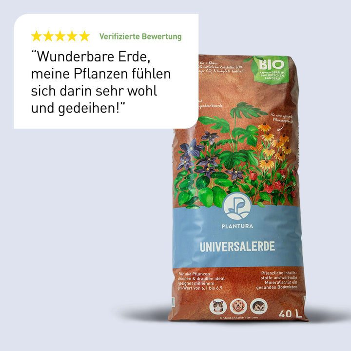 Bewertung der Plantura Bio-Universalerde