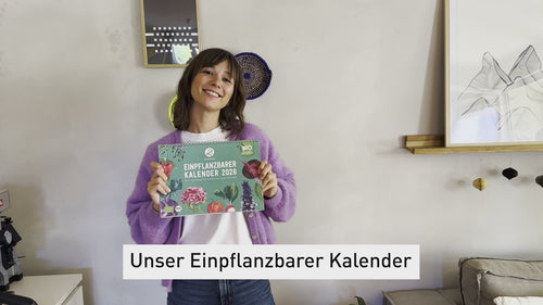 Plantura Einpflanzbarer Kalender 2026 erklärt