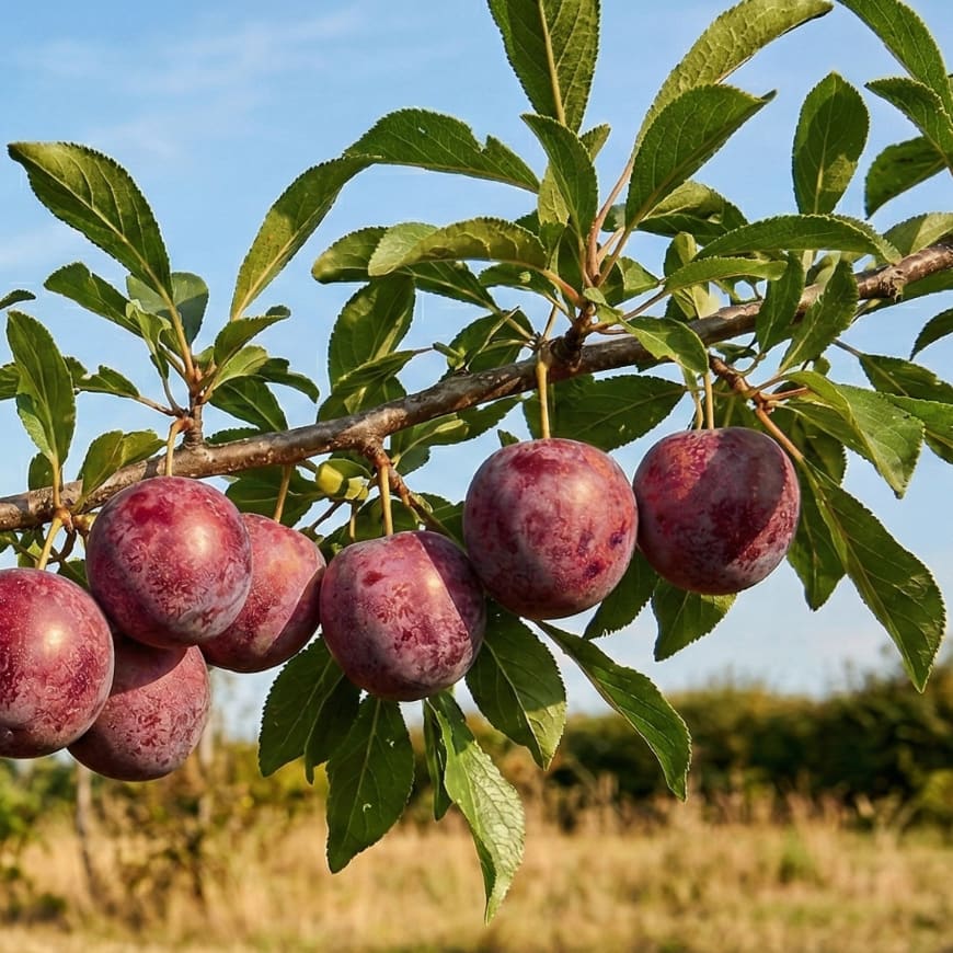 Prunus domestica subsp. italica 'Graf Althans Reneklode'