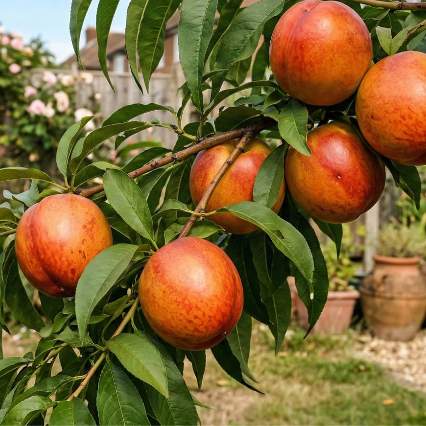 Prunus nucipersica 'Fantasia'