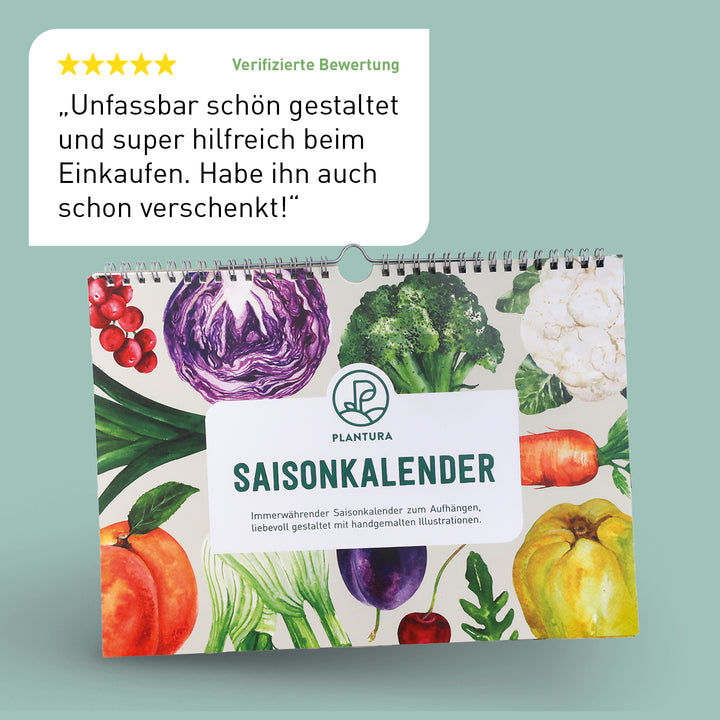 Kundenbewertung des Saisonkalenders
