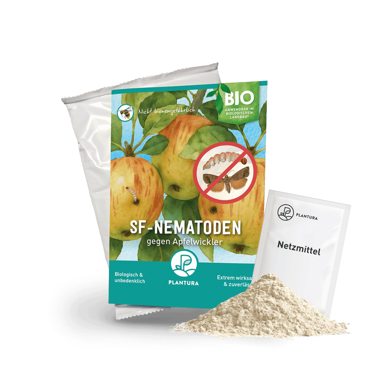 SF-Nematoden gegen Apfelwickler & Pflaumenwickler