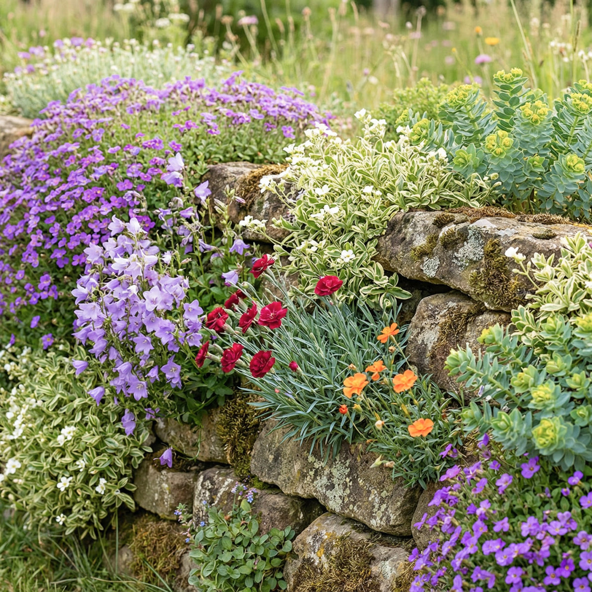 Stauden-Set Trockenmauer (6er Set)