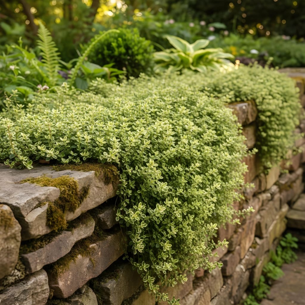 Thymus x citriodorus 'Golden King'