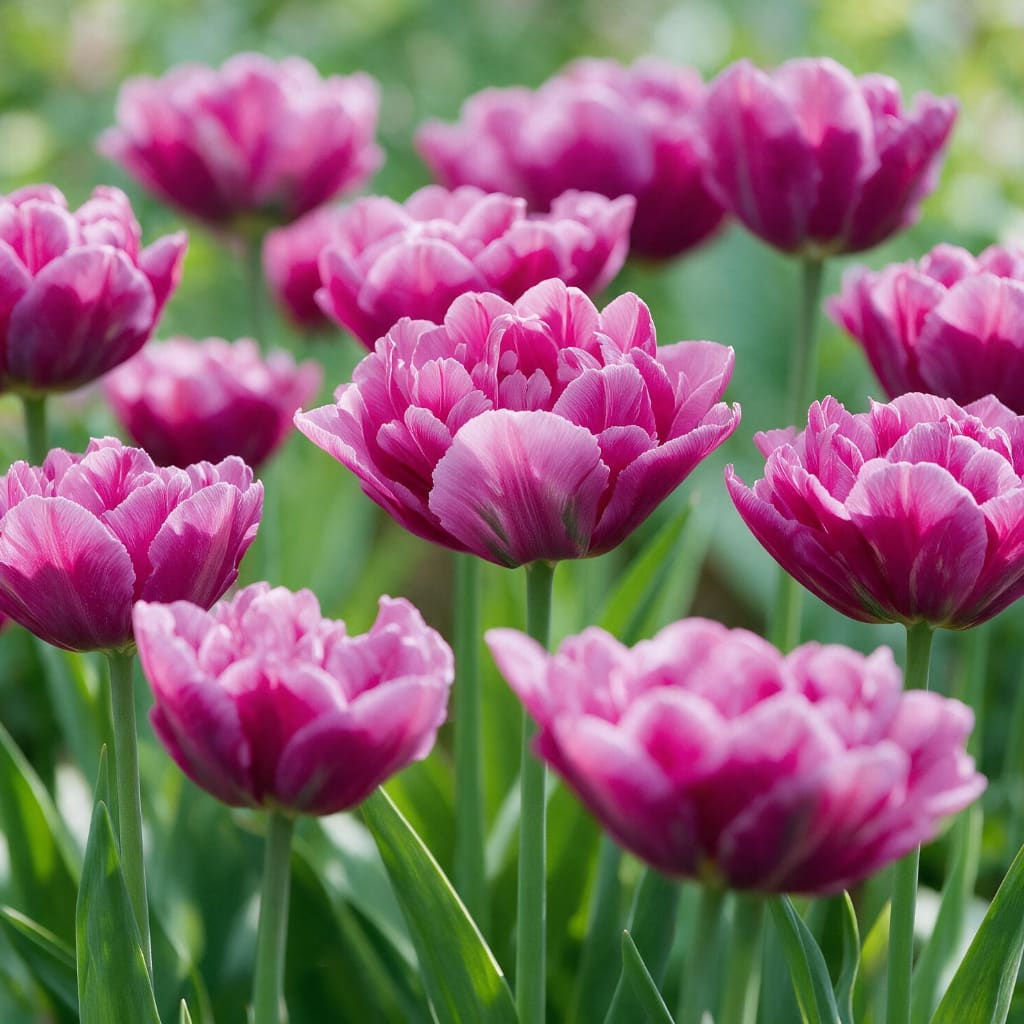Gefüllte Tulpe 'Showcase' Violett