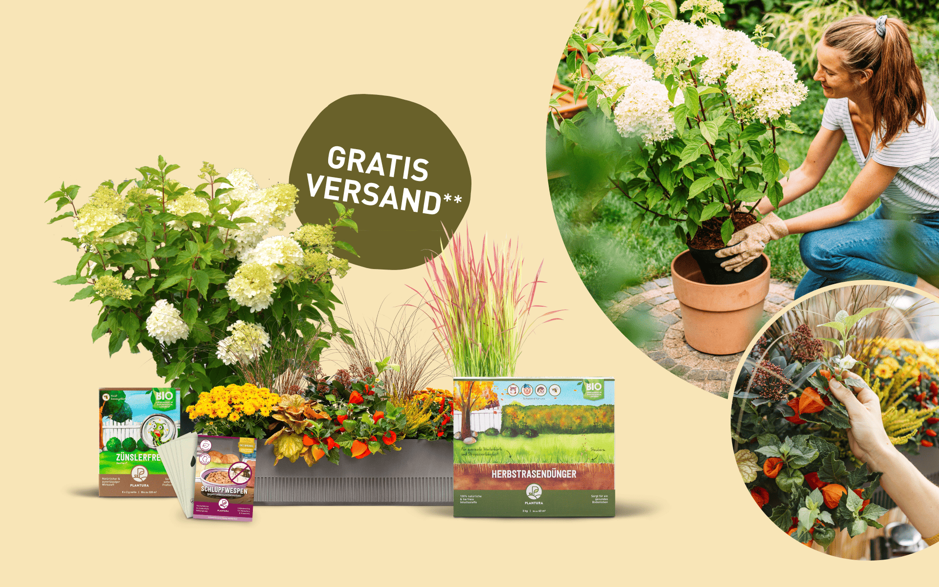 Rein in die schönste Gartenzeit! <br><small>Mit kostenlosem Versand</small>
