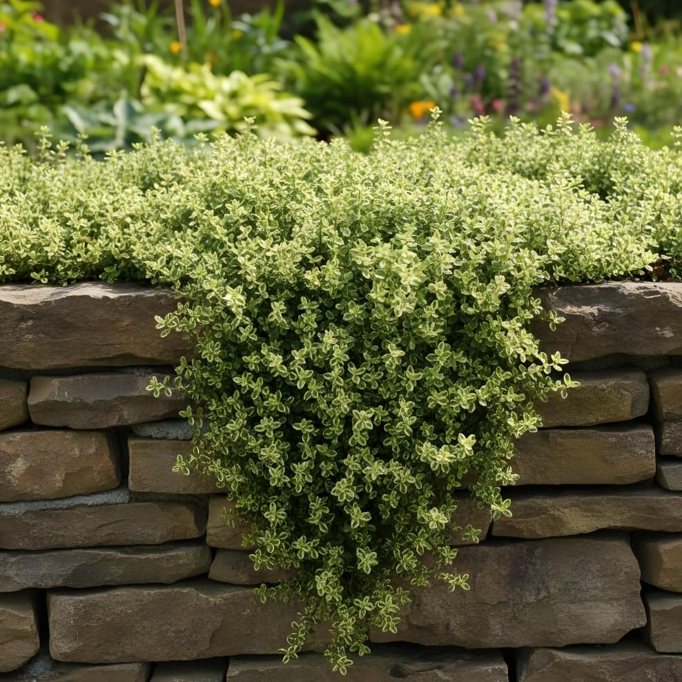 Zitronen-Thymian 'Golden King' Violett