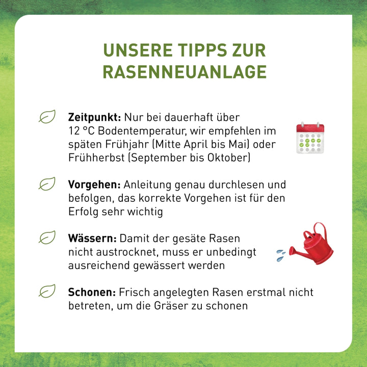 Anwendung Sport- und Spielrasen von Plantura
