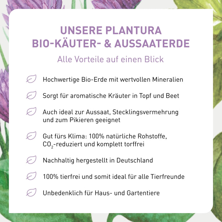 Vorteile torffreie Anzuchterde von Plantura