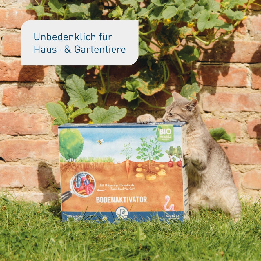 Bio-Bodenaktivator unbedenklich für Tiere