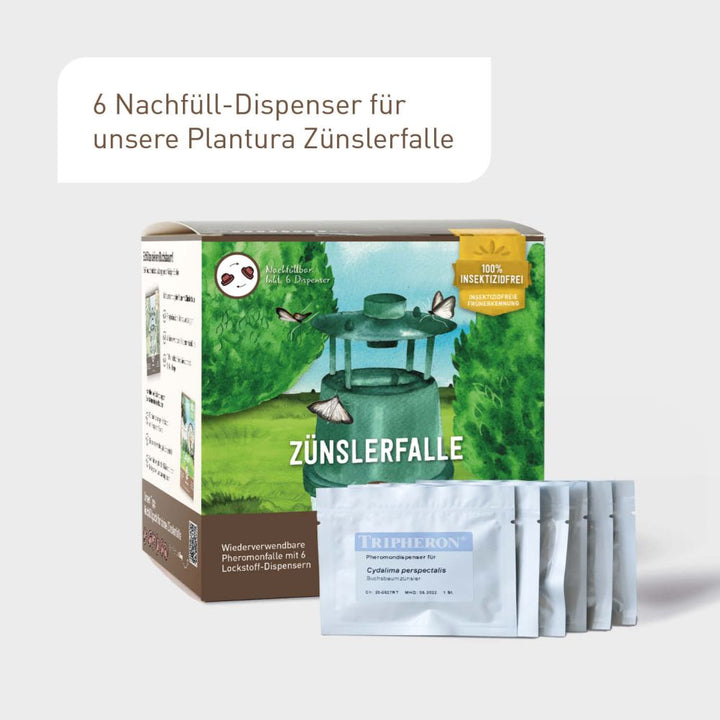 Zünslerfalle Nachfüllpackung von Plantura