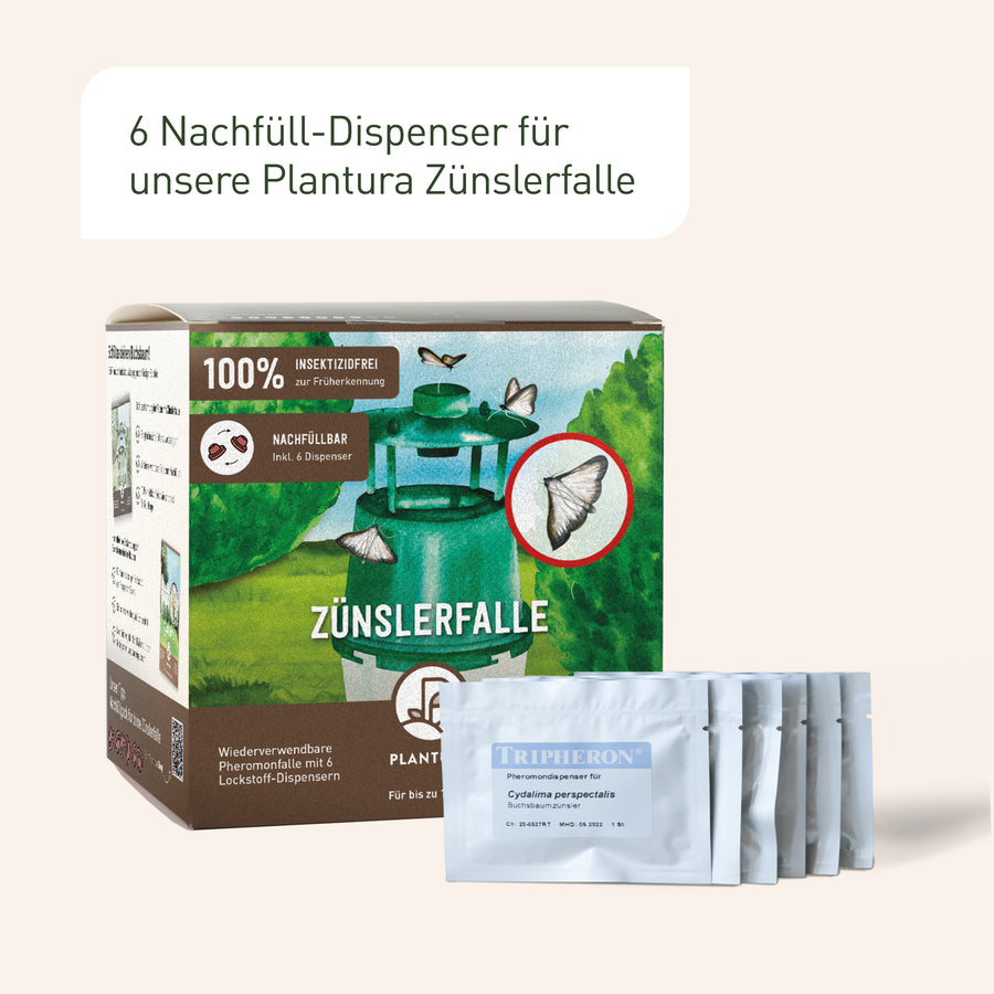 Zünslerfalle Nachfüllpackung von Plantura