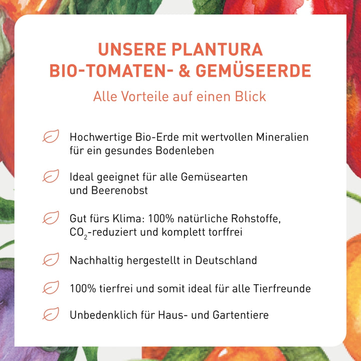 Vorteile torffreie Gemüseerde von Plantura