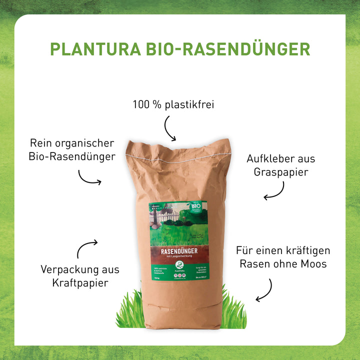 Vorteile Plantura Bio-Rasendünger