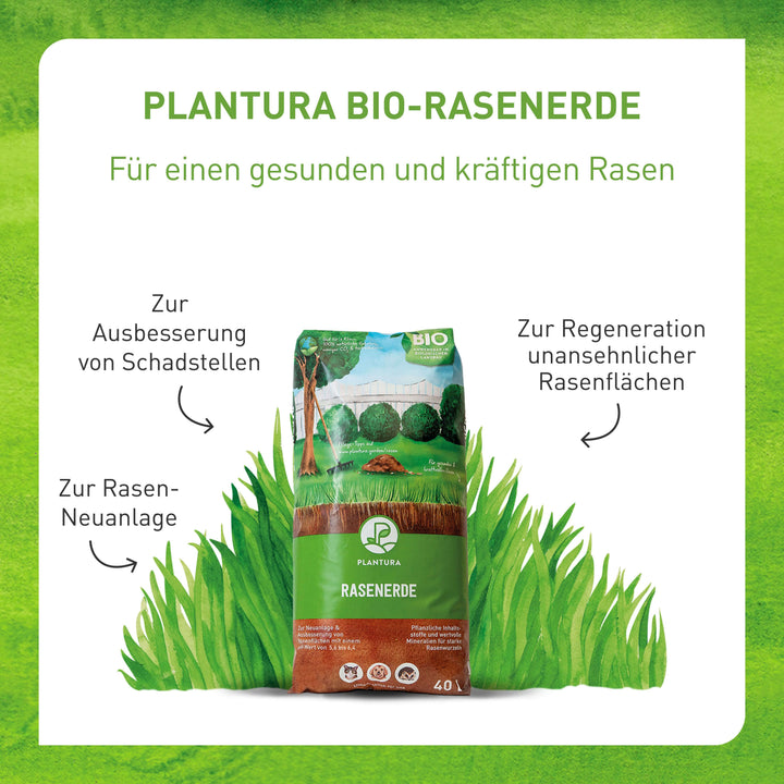 Vorteile Plantura Bio-Rasenerde