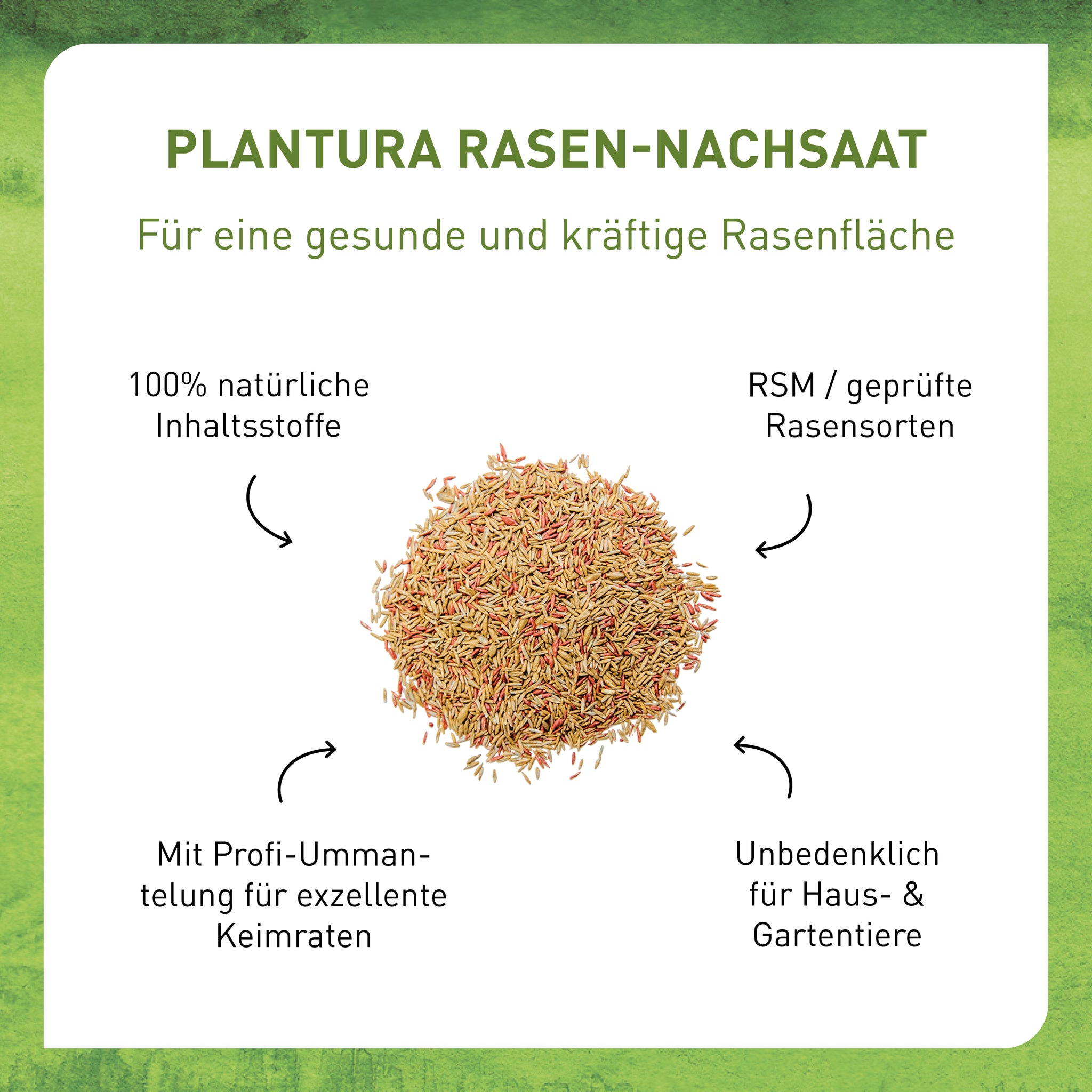 Plantura Rasen-Nachsaat Vorteile