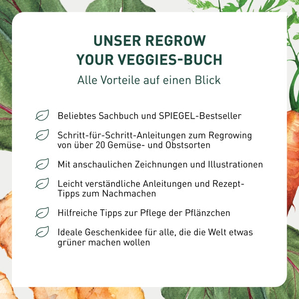 Vorteile des Buchs Regrow Gemüse